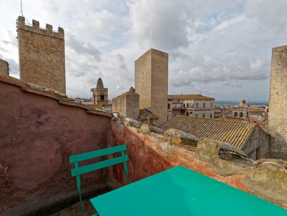 L'Arrocco - La Torre Col Mare Sul Tetto Leilighet Tarquinia Eksteriør bilde